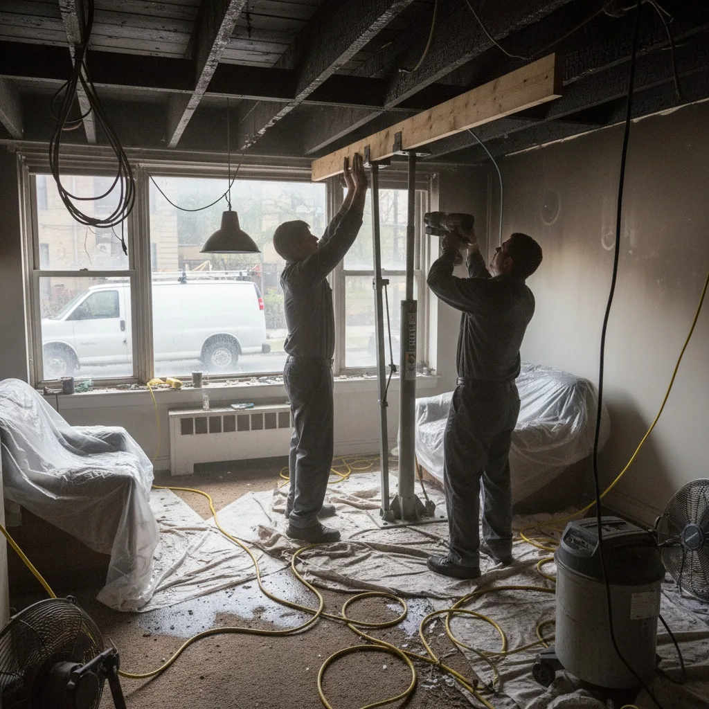 Fire Damage Restoration in Clovis, CA